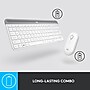 Logitech MK470 Slim Wireless Keyboard and Mouse Combo, Off-White (920-009443)~#|#~BD7BC42E-05A5-4871-846815BC7E148191_sc7