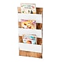 Mind Reader 3-Pocket Wood and Metal Mountable Wall File, Letter Size, White (WALLPOCKET-WHT)~#|#~BDA50D98-51D6-455F-997F6FE176C1509C_sc7