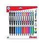 EnerGel RTX Retractable Gel Pen, Medium Point, 0.7mm, Assorted Ink, Dozen (BL77BP12M3)~#|#~BDBD9A79-8788-40B5-A341BA1539446D48_sc7