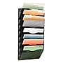 Mind Reader Wall File Organizer, 8-Pocket Hanging Document Rack, Office Wall Mount, Metal, Black (MAG8C-BLK)~#|#~BDC9FD70-FF7B-48DC-8F253439FB5758E0_sc7