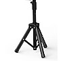 Worryfree Gadgets Party Box Wireless Bluetooth Portable Speaker with 2 Mics & Tripod, Water Resistant, Gray (WPB2-GRY)~#|#~BDCDA621-4800-4193-967C9CE9B636567E_sc7