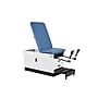 Viva Comfort Slimline Exam Table Base with Leg Rest, Step Stool, Drawers, Stirrups, 420 lbs Capacity, Blue (996FBSUM2BLUMK)~#|#~BDDB5FB0-2322-4290-AA22E9671FE95C7D_sc7
