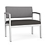 Lesro Lenox Steel Bariatric Vinyl Guest Chair, Gray (LS1401.SSV-02CHGY.03PPCL)~#|#~BDF0CBD2-480A-4754-B9E95018CB4A1F2B_sc7