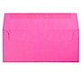 JAM Paper #10 Business Envelopes, 4 1/8" x 9 1/2", Ultra Fuchsia Pink, 100/Pack (15847d)~#|#~BE03D4BA-C047-4B00-99FC1BBF5E990CA7_sc7