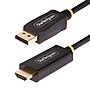 StarTech 3.3' Active DisplayPort to HDMI Adapter Cable, Male to Male, Black (3F-DP-HDMI-4K60-HDR)~#|#~BE135BE1-9378-4A30-B077B32EF6FA8F78_sc7
