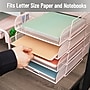 Mind Reader Metal Front Loading Stackable Letter Tray, Letter/Legal Size, Pink (BSTACK4-PNK)~#|#~BE17FB3D-E01C-4296-922D88566279E0DB_sc7