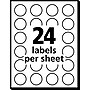 Avery Laser/Inkjet Color Coding Labels, 3/4" Dia., Dark Blue, 1008 Labels Per Pack (5469)~#|#~BE18EA96-98FA-448C-B76913F424298632_sc7