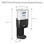 PURELL ES6 Automatic Wall Mounted Hand Sanitizer Dispenser, Graphite (6424-01)~#|#~BE1BB8D0-6372-4E65-88CB35CF513D312D_sc7