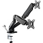 Lorell Adjustable Dual Monitor Mounting Arm, Up to 32" Monitor, Black (LLR99801)~#|#~BE213048-F0AE-4806-8CBC1A304CEC0992_sc7