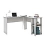 Techni Mobili 51" Mixed Materials L-Shaped Desk, Gray (RTA-8413L-GRY)~#|#~BE2A5D0B-176F-4901-B99B3C0B428A0D09_sc7