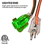 GoGreen Power 15' Indoor/Outdoor Extension Cord, 16 AWG, Orange (GG-13715)~#|#~BE2B395F-37FF-439B-99DEE824E5AD08B3_sc7