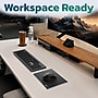 Purely MP93 PU Leather Mouse Pad with Anti-Slip Aluminum Alloy Base, Black (PCCMP93BK)~#|#~BE33C80C-5905-4B20-BBA7624DEFDC8764_sc7