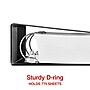 Staples 4" 3-Ring View Binder, D-Ring, Black (55403/26357)~#|#~BE3530E3-EB94-4369-8340A584D60E72AD_sc7