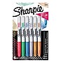 Sharpie Permanent Markers, Fine Tip, Assorted Metallic, 6/Pack (2029678)~#|#~BE408048-5EA0-45A9-A1A71CEA233B8DF6_sc7