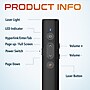 Delton Purely LP21 2.4GHz Wireless Presentation Remote with Laser Pointer, Black (DLP21)~#|#~BE454E3C-7EA3-47EC-BA0A12948B27DDA6_sc7