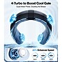 TORRAS COOLiTE Portable Foldable Neck Fan with 4,000-mAh Battery, 4-Speed, Space Black (X00FG2D001)~#|#~BE6EB625-5FC2-42BD-95695E0BBFC06311_sc7