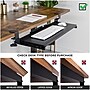 Mount-It! Adjustable 30"W Clamp-On Keyboard and Mouse Tray, Black (MI-7181)~#|#~BE91925A-5F59-47CE-ACCFBBFE78849D22_sc7