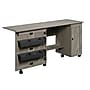 Sauder Select Craft/Sewing Cart, Mystic Oak (426136)~#|#~BE966EC2-25D0-4E2F-BA8814F471608650_sc7