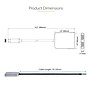 StarTech USB-C to Dual HDMI Video Adapter, Male to Female, 1ft Host Cable, DP 1.4, HBR3, MST, 4K 60Hz (MST14CD122HD)~#|#~BEC23C92-81E7-4EB8-A2F0C9C545D5289F_sc7
