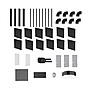 FlexiSpot WorkCube Series Sound Absorbing Privacy Booth, Gray (P1F-2G-KIT)~#|#~BECAEC87-6402-4386-A7FE503B76D2D29D_sc7