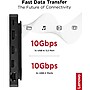 Lenovo Dual Display Travel Dock USB-C Universal Docking Station (40B90000US)~#|#~BED75DEB-6404-466A-90AC3F5CBD99B5C5_sc7