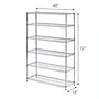 Alera 6-Shelf Commercial Wire Shelving Kit, 72" x 48" x 18", Silver (ALESW664818SR)~#|#~BEEFE04C-A7F6-4B3F-8397A33375259856_sc7