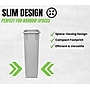 Alpine Industries Plastic Trash Can, 23 Gallon, Gray (ALP477-GRY)~#|#~BEFB29E0-7A46-4808-B48EFD13AEFF9733_sc7