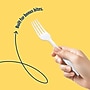 Perk™ Polystyrene Fork, Heavy-Weight, White, 1000/Carton (PK56391CT)~#|#~BF04F599-7C80-4C73-BDF34816D857C86A_sc7