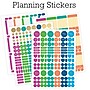 2027 Excello Brands 8.5" x 11" Weekly & Monthly Planner, Paperboard Cover, Rainbow Gold Marble (ORY27-FSH58-53)~#|#~BF10C49D-1617-4B2B-BEFFD13BF961AFDF_sc7