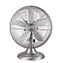 Good Housekeeping Oscillating Desk Fan, 3-Speed, Brushed Nickle (92605)~#|#~BF192D72-7301-4D85-A9D307BE80E052CB_sc7