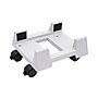 Innovera Plastic Mobile CPU Stand, Light Gray (IVR-54001)~#|#~BF236525-CEC6-497A-BAEA4CCED77F5394_sc7