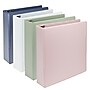Samsill Earth's Choice Plant-Based 2" Durable View Binders, 3 Ring, Made in USA, Assorted Fashion Colors, 4/Pack (MP46969)~#|#~BF24537D-6E4D-41C5-9E0A791505ED5B1F_sc7