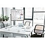 Luxor Dry-Erase Mobile Combination Ghost Grid/Whiteboard, Aluminum Frame, 36" x 48" (MB4836LB)~#|#~BF2E7B39-068B-4F89-B05E50FFEC512B03_sc7