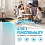 Coby 115-Volt 12,000 BTU (8,150 BTU DOE) Portable Air Conditioner, with Remote, White (CBPAC815H)~#|#~BF325AED-C328-4761-A9573165FB13D9F3_sc7