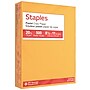 Staples Pastel 30% Recycled Color Copy Paper, 20 lbs., 8.5" x 11", Goldenrod, 500/Ream (14788)~#|#~BF375226-7667-4396-9664A6C286874E35_sc7