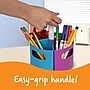 Learning Resources Create-a-Space 3-Compartment Plastic Storage, Assorted Colors (LER3810)~#|#~BF51C1E0-D9F8-42E4-887E911CF478EF6D_sc7
