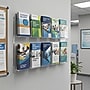 Azar 23.75" x 15.75" Brochure Holder, Vertical, Wall Mounted, Clear, Acrylic, 2/Pack (252069)~#|#~BF65900D-B228-4F84-976E3B59705619FB_sc7