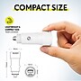 Overtime 38W Dual Port Car Charger and Two 6-Foot USB-C to USB-C Cables Bundle, White (OTC2PD6TCX2)~#|#~BF75FE80-377E-4A9A-976A45E7FB9B076B_sc7