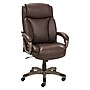 Alera Veon Leather High-Back Executive Chair with Fixed Arms, Brown (ALEVN4159)~#|#~BF762BBD-20BC-4FCB-9A9031ECF004B938_sc7