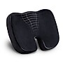 Mind Reader Memory Foam Office Chair Ergonomic Orthopedic Cushion, Black (SEACUSH-BLK)~#|#~BF7D8EEF-27DD-43A6-A4ADA5F8613E7A8E_sc7