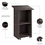 Bush Business Furniture Envision 48"H Podium Lectern, Storm Gray (NVD129SG)~#|#~BF8D18F5-DEA6-4075-891832C8E6079814_sc7