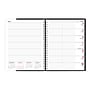 2027 Brownline Pre-Vu 8.5" x 11" Weekly Appointment Book, Black (CB925.BLK-27)~#|#~BF957456-1A5C-4D12-93708AD5DE79B6BD_sc7