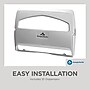 Georgia-Pacific Safe-T-Gard Toilet Seat Cover Dispenser, Half-fold, White, 10/Carton (57710)~#|#~BF9A01F1-DEB4-47F7-B0D7F6B9C870014C_sc7