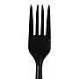 Dixie Individually Wrapped Plastic Fork, Heavy-Weight, Black, 1000/Carton (PTH53C)~#|#~BFBCBA5A-C55B-4971-B9BCBDB98908E7AD_sc7
