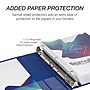 Samsill Durable 1.5" View Ring Binders, D-Ring, Made in USA, Assorted Fashion Colors, 4/Pack (MP46459)~#|#~BFD5DAF7-C62B-4B76-8BBC72364A0F3F67_sc7