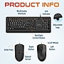 Delton KBM20 Wired Large Button/Key Keyboard and Optical Mouse Combo, Black (DKMBG20-U) ~#|#~BFD5F4AC-40FE-4B96-805664BC64FEC17B_sc7