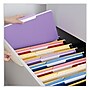 Universal File Folder, Letter Size, Violet, 100/Box (UNV12305)~#|#~C001C360-209D-4E45-95E3717CF5C8FE2C_sc7
