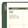2027 AT-A-GLANCE Recycled 8.25" x 11" Weekly & Monthly Appointment Book Planner, Faux Leather Cover, Green (70-950G-60-27)~#|#~C008463A-E8F5-4AF9-A4879ABD4D9C08F3_sc7