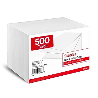 Bulk Index Cards & Holders | Staples Business