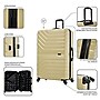 InUSA Aurum 32" Hardside Suitcase, 4-Wheeled Spinner, TSA Checkpoint Friendly, Champagne (IUAUR00XL-CHA)~#|#~C021FF06-1594-44B7-AAF06EC0DC0DEFB2_sc7